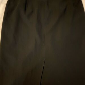 Jones New York Black Suit Pencil Skirt 14